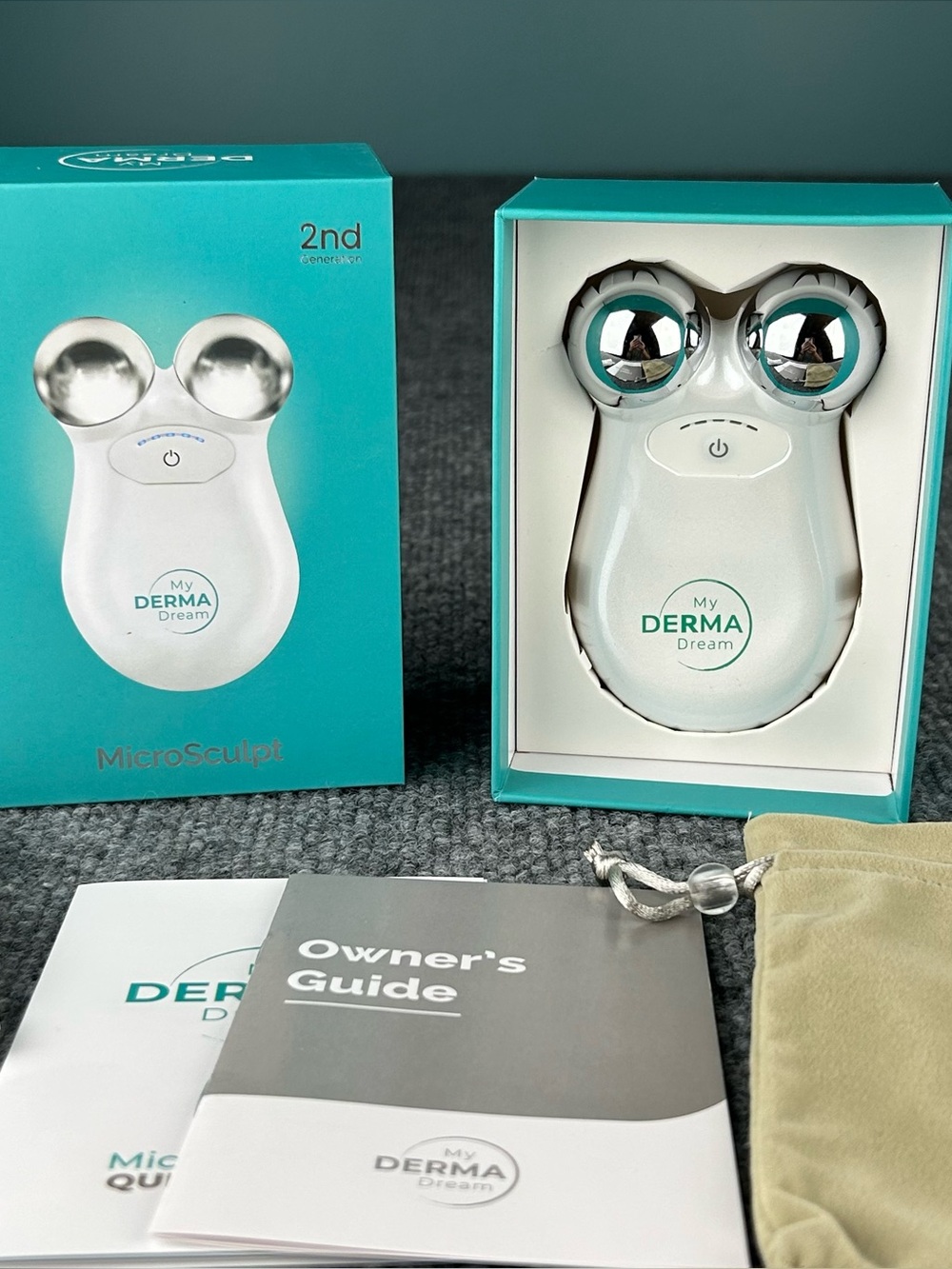 My Derma Dream MICROSCULPT Microcurrent Facial Sculpting Device 2nd Gen NEW Skin